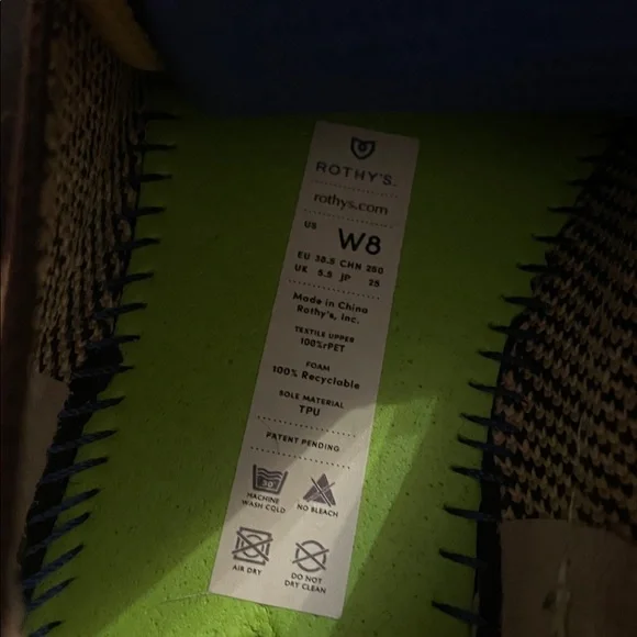 Rothy's Animal Print Slip-On Sneakers - Picture 7 of 7